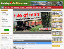 Tablet Screenshot of holidays-isleofman.com